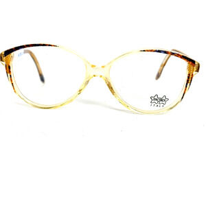 Luxottica M226 Eyeglasses‎ Frames Clear Brown Multicolor NDS H15299